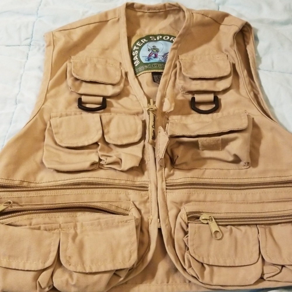 Boys fishing vest